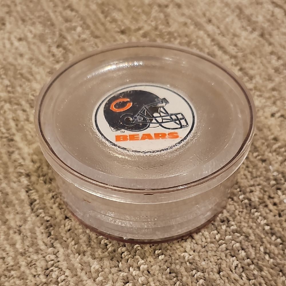 Chicago Bears Clear Coasters (One Loved - 3 Like New)